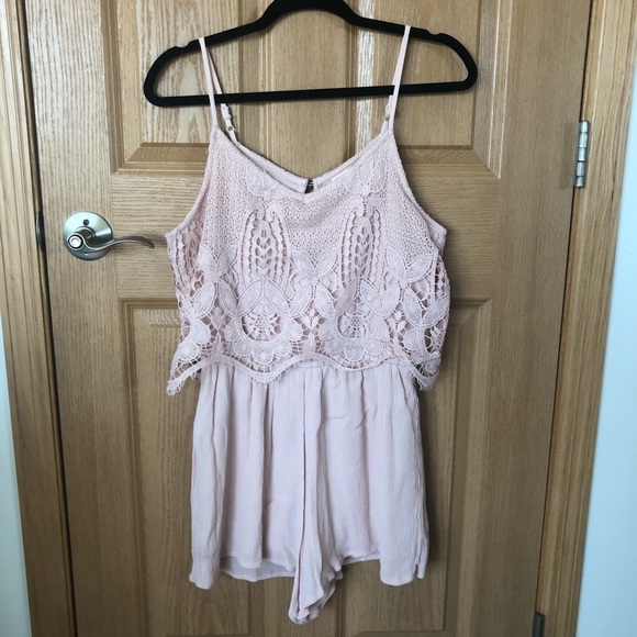 Mossimo Supply Co. Pants - 🌟NWOT🌟 MOSSIMO Pastel Pink Romper